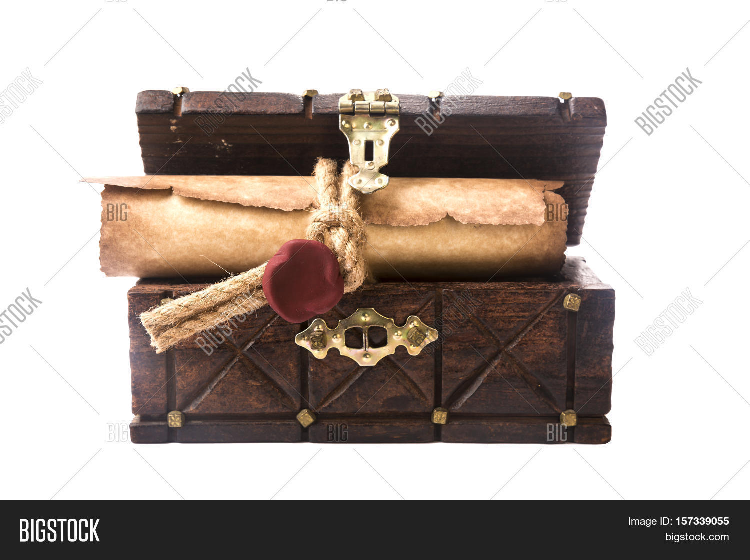 Ancient Chest Scroll Image & Photo (Free Trial) Bigstock
