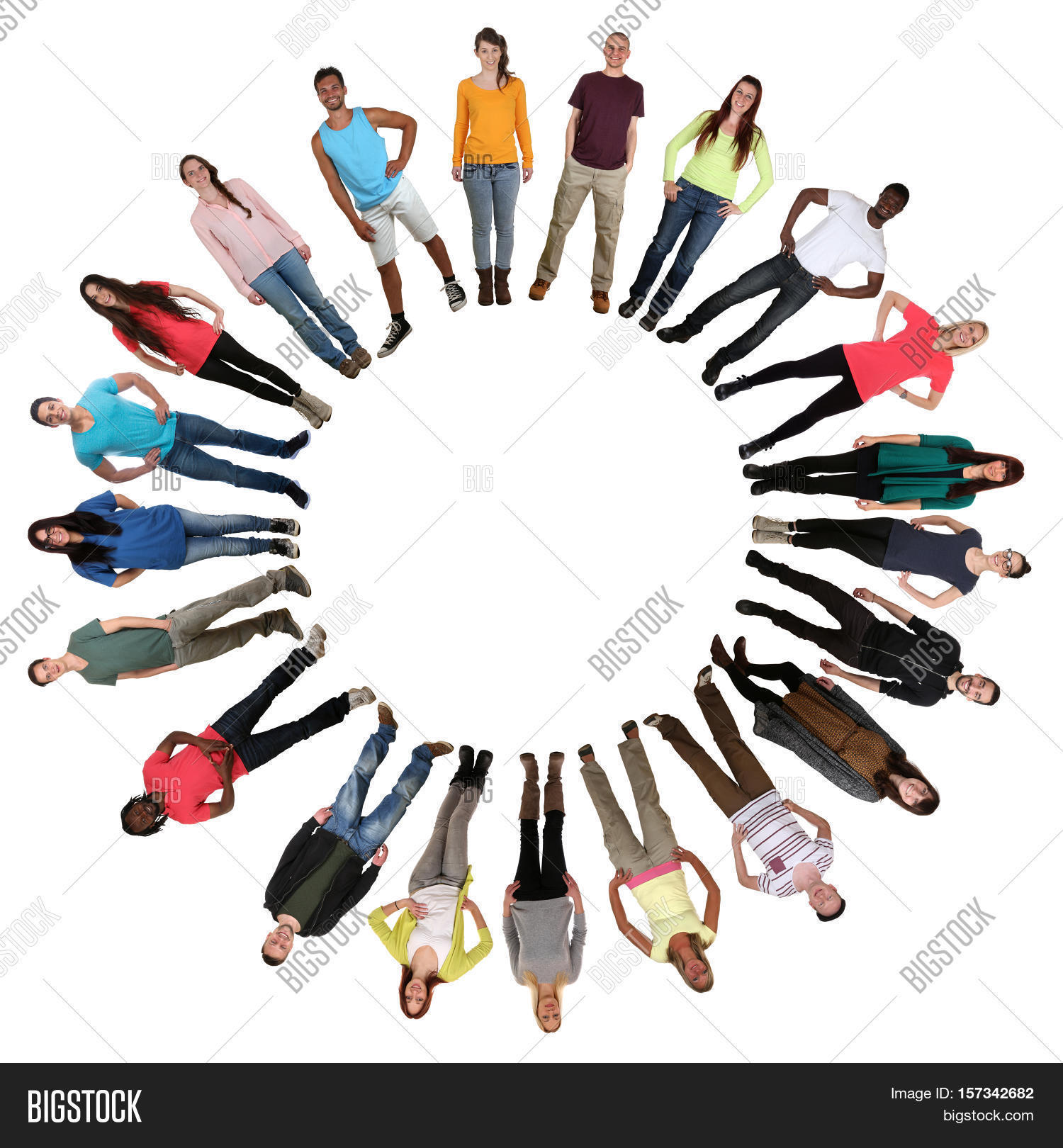 People Circle Image & Photo (Free Trial) Bigstock