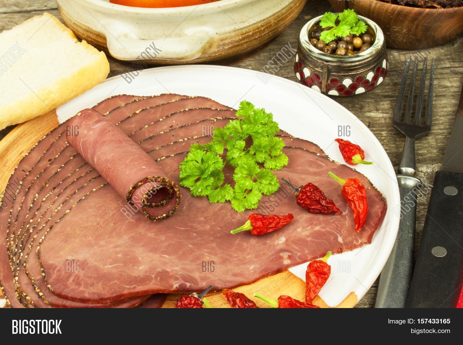 Cold Roast Beef On Image & Photo (Free Trial) Bigstock