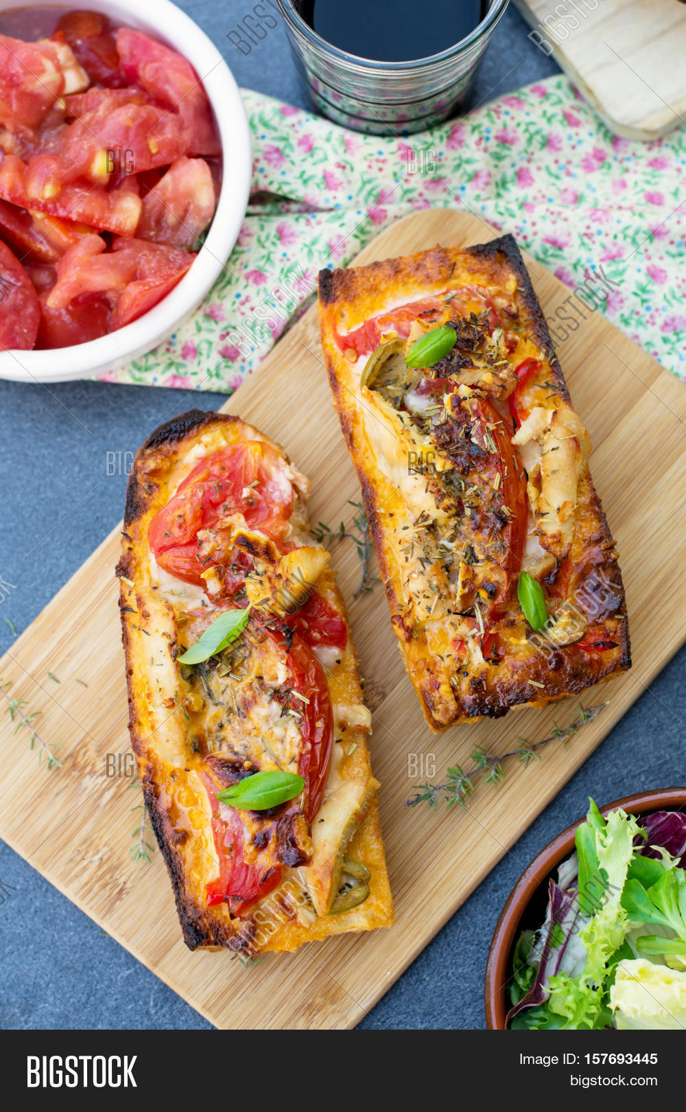 Grilled Open Faced Image & Photo (Free Trial) Bigstock