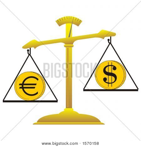 Equilíbrio com o dólar e o Euro