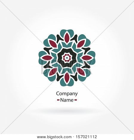 Beautiful circular logos. Simple geometric logos. Company logo, mark, emblem, element. Simple geometric logo. Mandala logo. Icons, business, invitations. Vintage. Islam, Arabic, Indian, ottoman.
