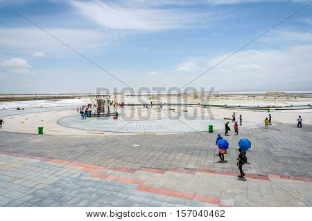 Chaqia Salt Lake And Mine, Xining, China