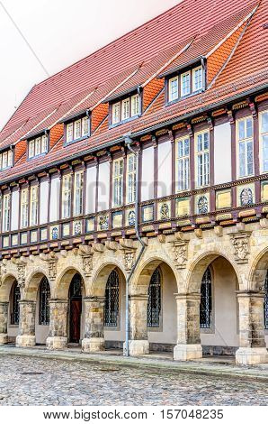 Historic Abbey In Halberstadt