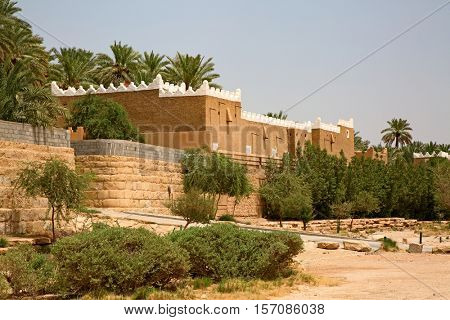 Streets of the old city Diriyah near Ar Riyadh, Kingdom of Saudi Arabia