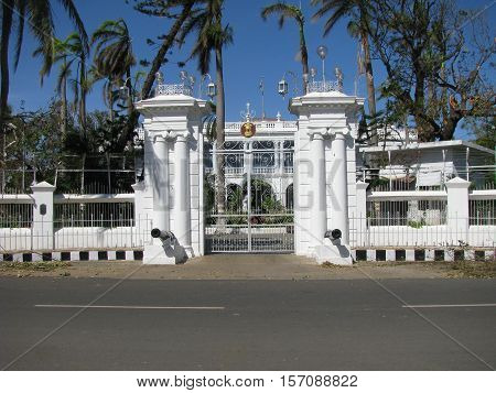 Pondicherry. House governor french Pondicherry 18-20 century.