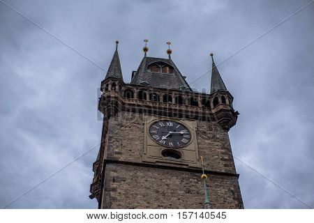 the old Town of Prague Czech Republic