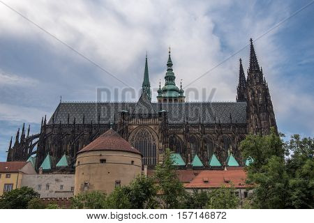 the old Town of Prague Czech Republic