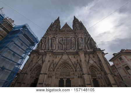 the old Town of Prague Czech Republic