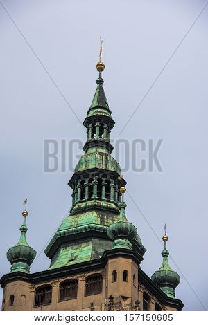 the old Town of Prague Czech Republic