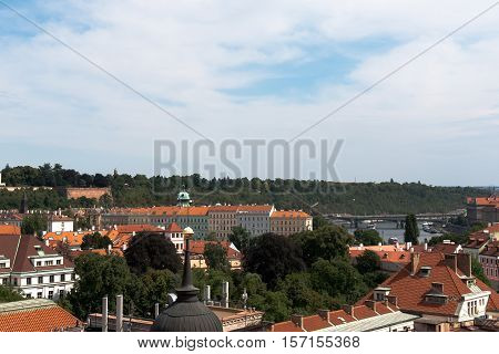 the old Town of Prague Czech Republic