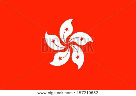 Flag of Hong Kong officially Hong Kong Special Administrative Region of the Peoples Republic of China
