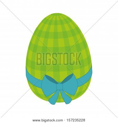 Happy easter eggs icon vector illustration design