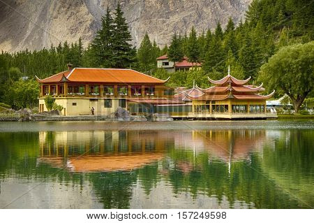 The Awesome Shangrila Resorts are very well known in skardu