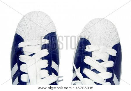 scarpe sportive isolate, clipping path