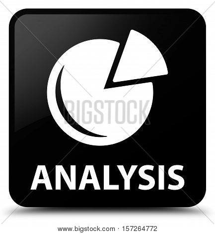 Analysis (graph icon) on black square button