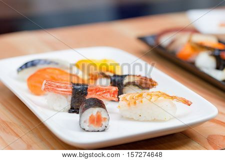 Japanese Sushi.
