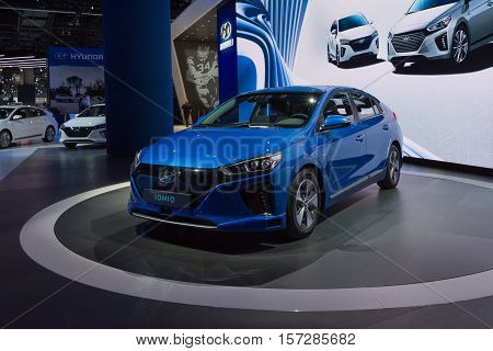 Hyundai Ioniq On Display
