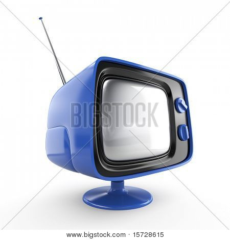 Stylowa retro TV. Więcej TV w moim portfolio