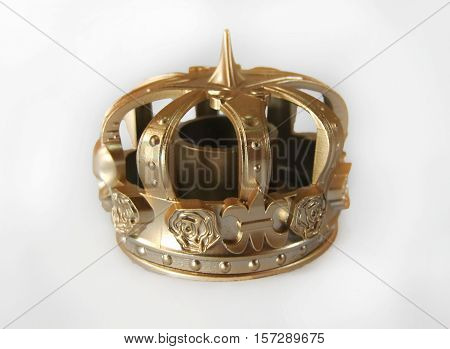 Queen crown isolated on a white background