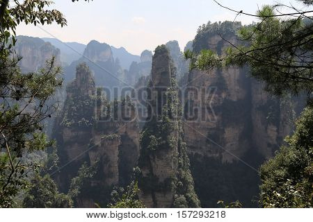 Zhang jia jie, Hunan, China - Beautiful Scenery