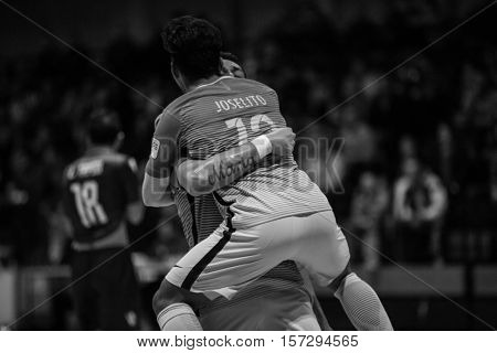 VALENCIA, SPAIN - NOVEMBER 8th: Joselito during Spanish King Cup match between Levante UD FS and FC Barcelona at Cabanyal Stadium on November 8, 2016 in Valencia, Spain