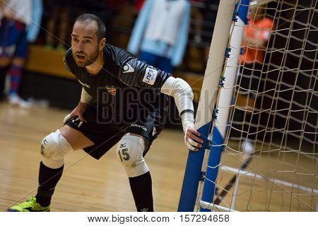 VALENCIA, SPAIN - NOVEMBER 8th: Yeray during Spanish King Cup match between Levante UD FS and FC Barcelona at Cabanyal Stadium on November 8, 2016 in Valencia, Spain