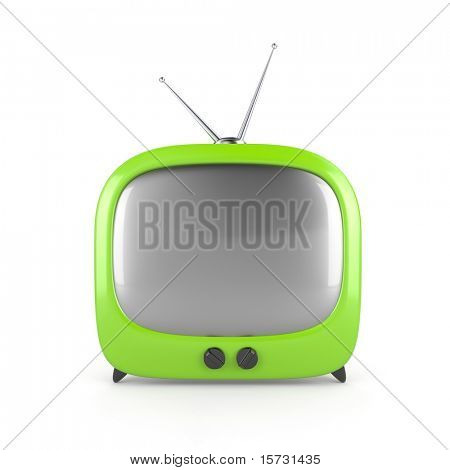 Stylowa retro TV. Więcej TV w moim portfolio