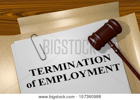 Termination Of Employment Concept