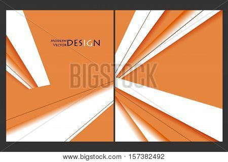 Vector brouchures bright templates set. Elements for design. Magazine, annual reports vector templates. Eps10