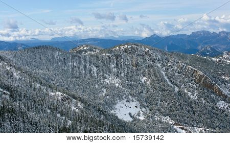 Neige montagne Pyrénées