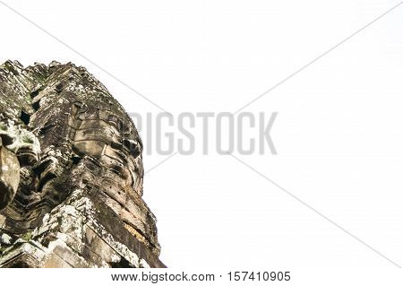 The most prominent feature is the South Entrance. With a front page four before entering this area. A row of giant (Satan) on the right and left Angel. Lined on both sides of the bridge carrying the dragon. Upon entering the center of Angkor Thom to find