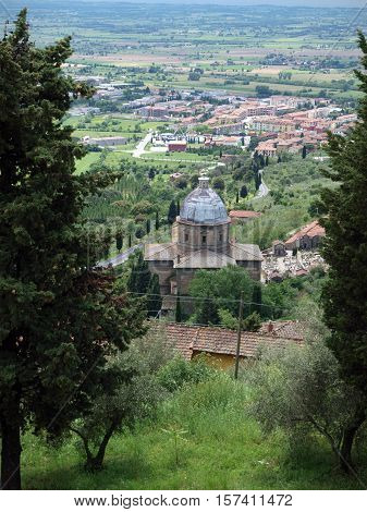 Cortona - Church of Santa Maria del Calcinaio