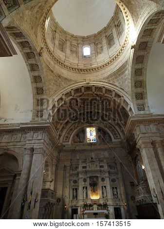 MONTEPLULCIANO, ITALY - MAY 20, 2010: The Sanctuary Of The Madonna Di San Biagio Montepulciano TuscanyItaly