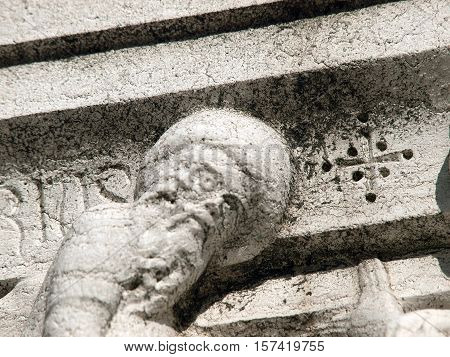 Venice - the unique beauty of the capitals of the columns of the Ducal Palace