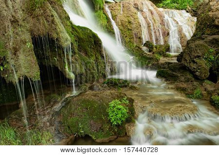 Krushunski waterfalls during the spring, Krushuna village, Bulgaria