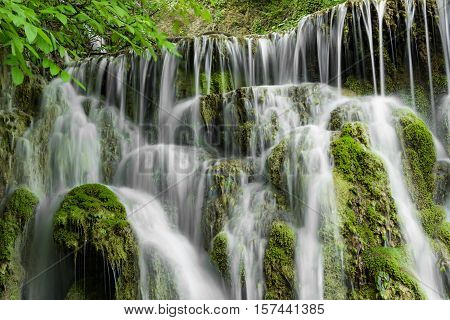 Krushunski waterfalls during the spring, Krushuna village, Bulgaria