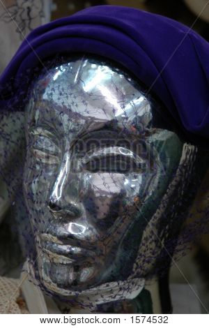 Mannequin hoved med Hat