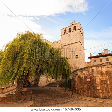 View of the Cathedral Basilica of the Assumption of the Virgin Mary of Santander