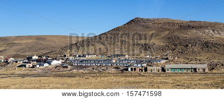 Andes of Peru, en route to Puno from Chivay