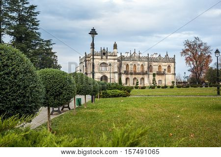 Dadiani Palace Located Inside A Park In Zugdidi, Georgia