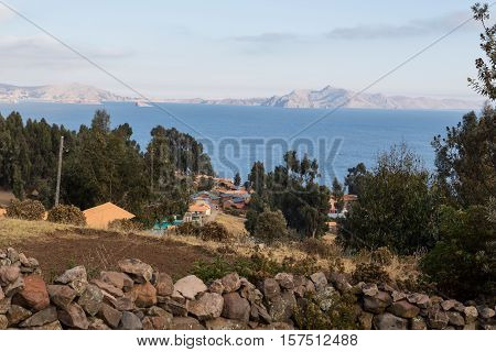 Home stay at Amantani Island (Isla Amantani), Peru
