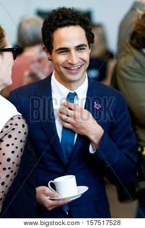 NEW YORK-MAY 5: Designer Zac Posen attends the ribbon cutting ceremony for the Anna Wintour Costume Center Grand Opening at the Metropolitan Museum of Art on May 5, 2014 in New York City.