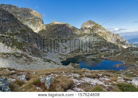 Amazing Landscape of Elenski lakes, Rila Mountain, Bulgaria
