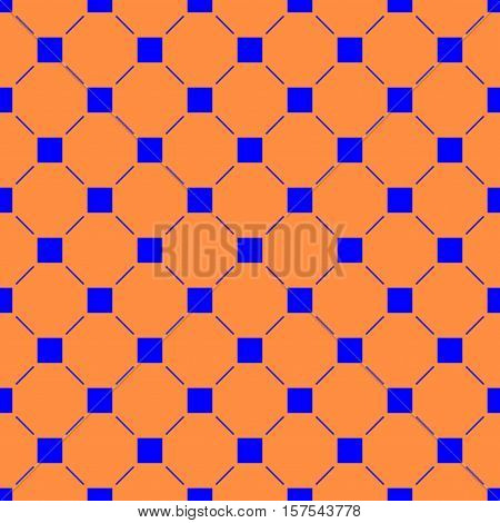 Square and line seamless pattern. Fashion graphic background design. Modern stylish abstract texture. Color template for prints textiles wrapping wallpaper website. Stock VECTOR illustration