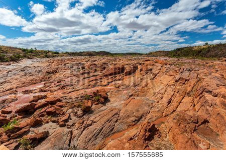 Rapids In The Betsiboka River Madagascar