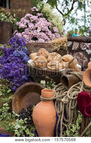 Madeira Wine Festival - Historical and Ethnographic parade in Funchal on Madeira. Portugal