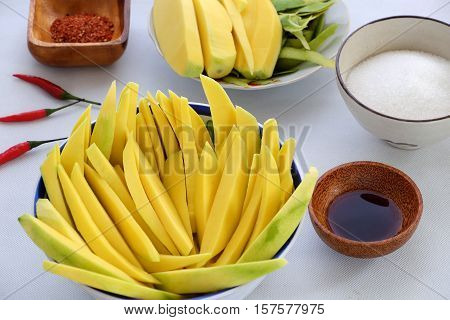 Vietnamese Fruit, Green Mango