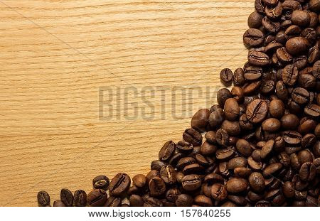coffee background for a card or menu
