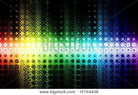 ออกแบบเทคนิคมากมายบนพื้นหลังสีขาว